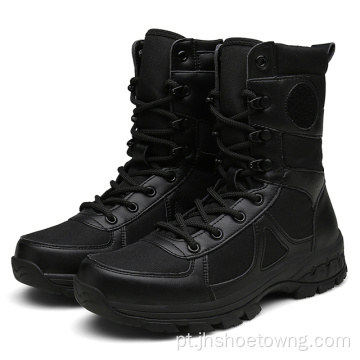 Bota militar militar masculina